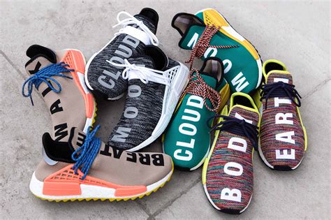 adidas human race fake tie dye|How To Spot Fake Pharrell Williams Human Race NMD.